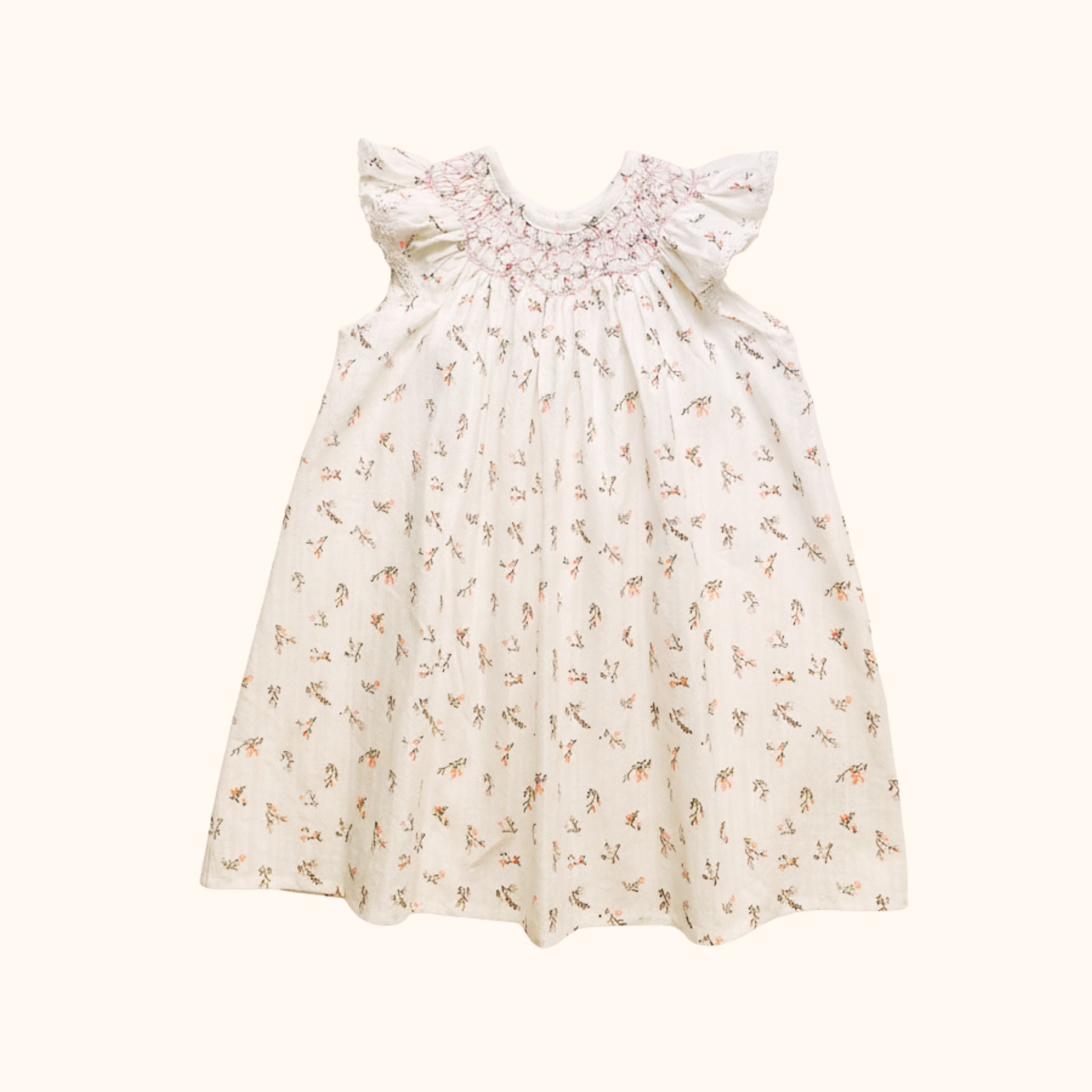 Vestido Panal blanco