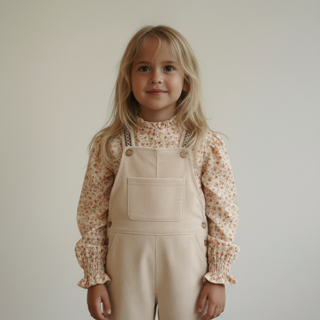 Peto Morgan beige y marrón